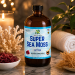 herb to body super sea moss bitters (herbal tonic) 16 oz 2