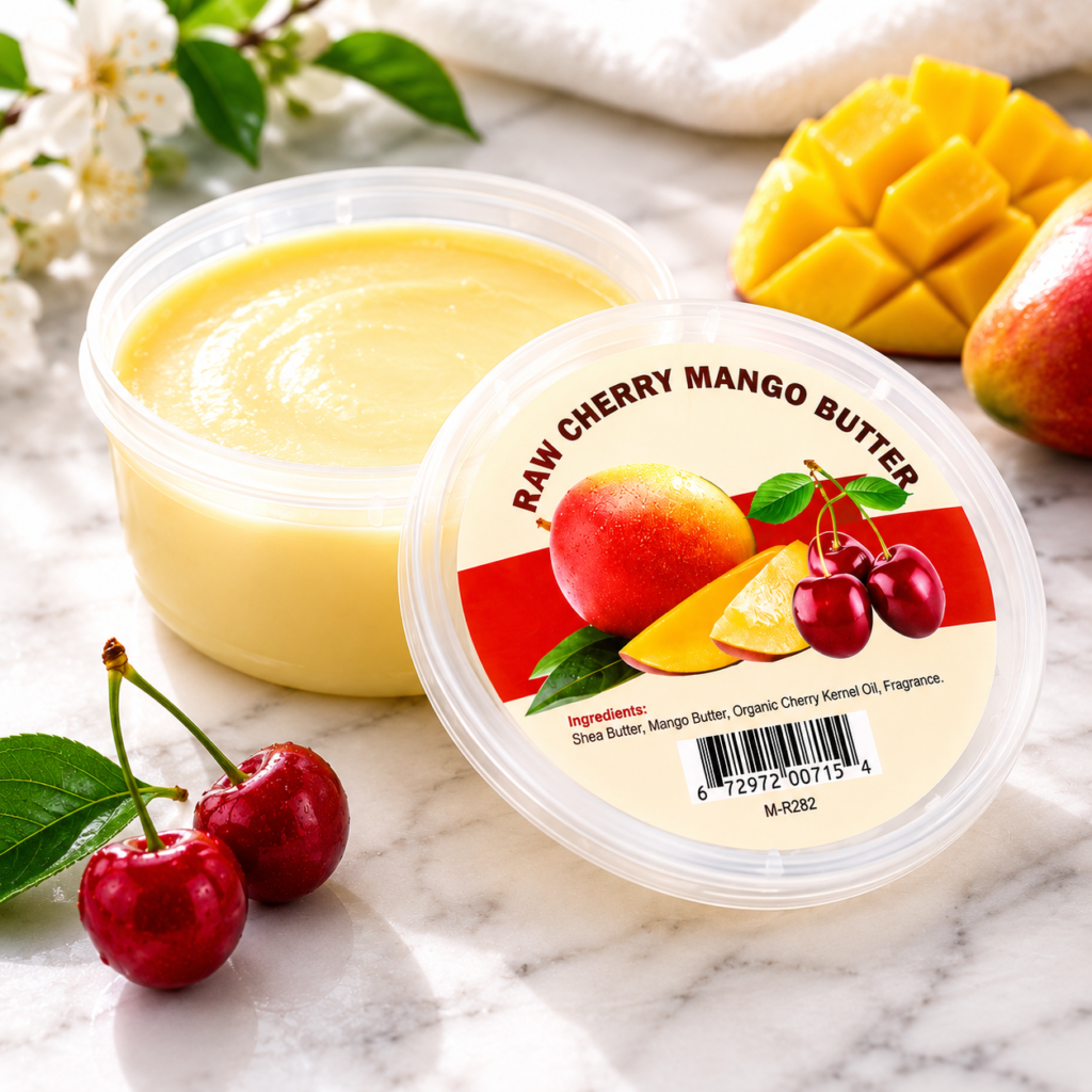 raw cherry mango butter 3