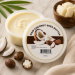 raw coconut shea butter for skin repair & hydration