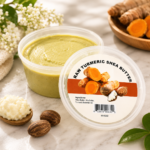raw turmeric shea butter (for intense moisturizing) 1